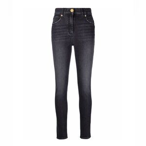 Balmain High-Waisted Denim Jeans